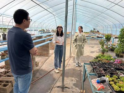 商学院赴滁州佳美园艺参观交流 共商校企合作推动花卉绿植租借与代管理发展